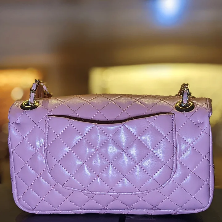 Pink Crossbody bag for girls in Australia back pic